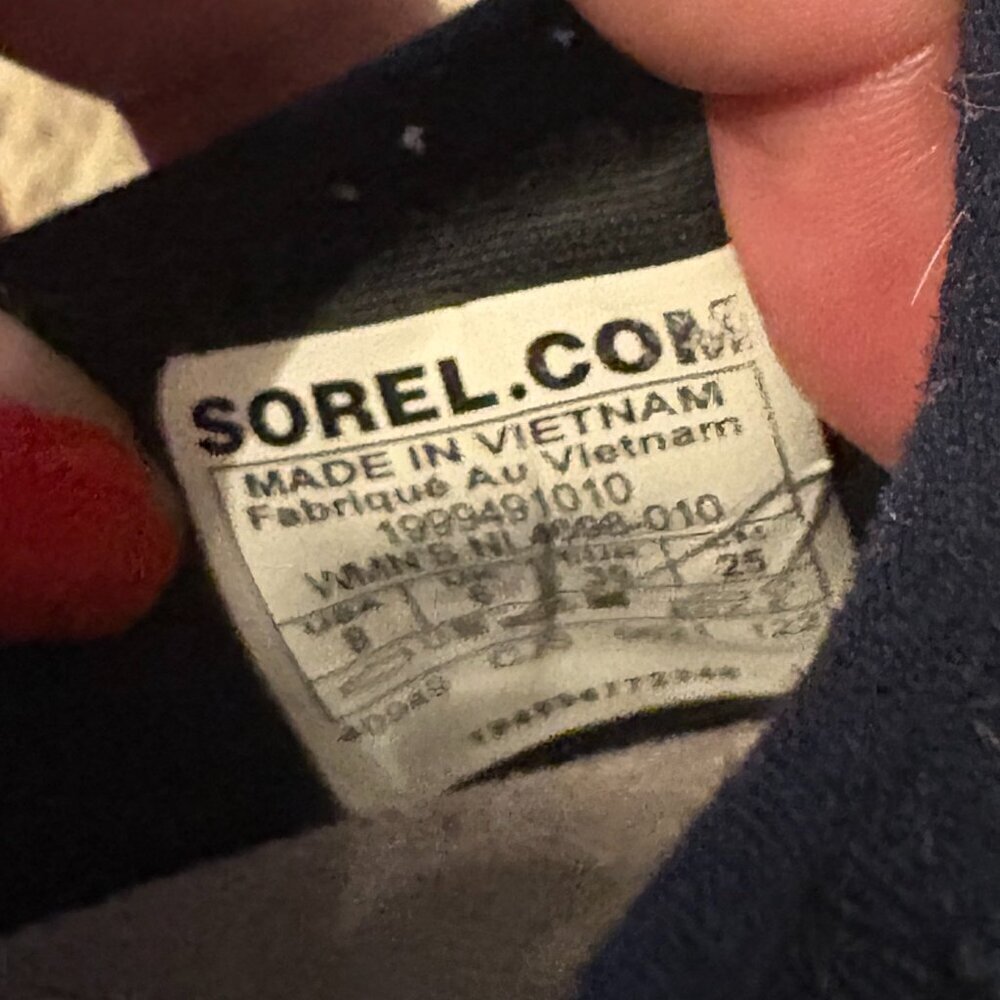 Sorel Kinetic Impact Black Sneakers View 4